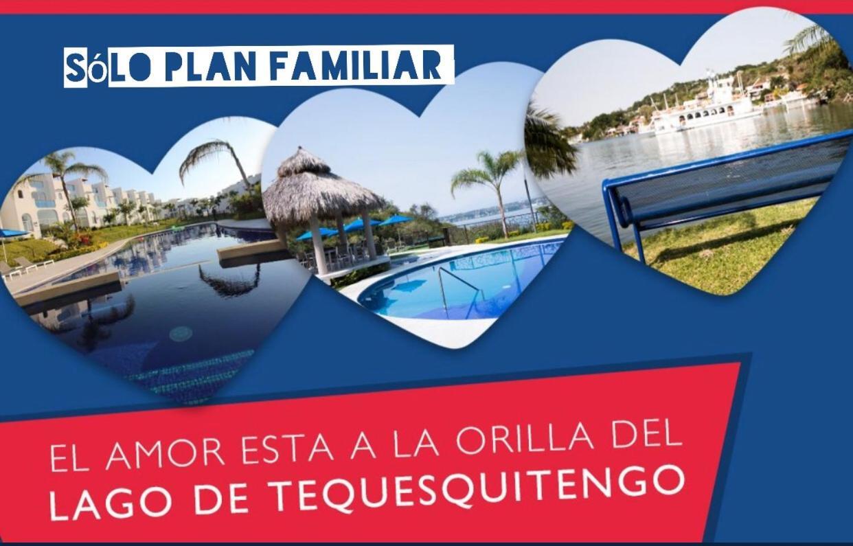 Bonita Casa En Condominio Con Alberca Y Acceso Al Lago テケスキテンゴ エクステリア 写真